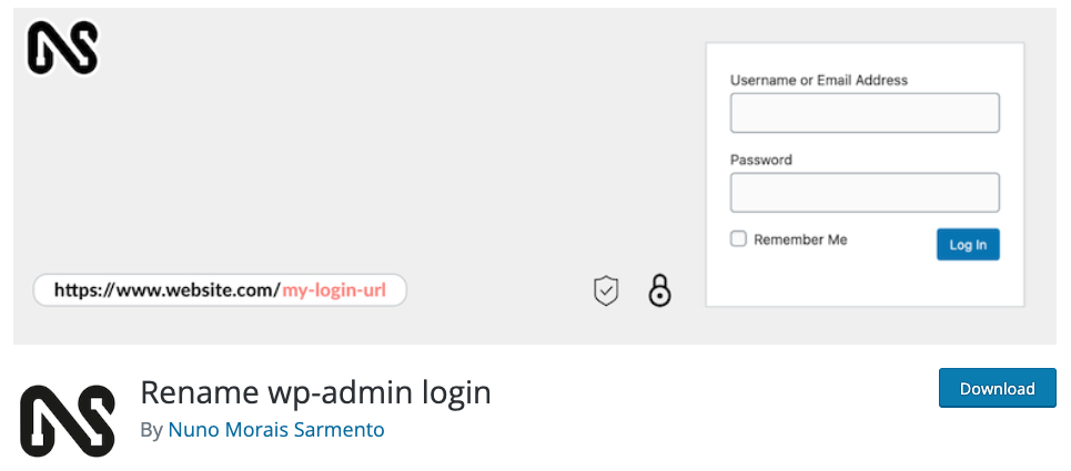 Rename wp-admin login